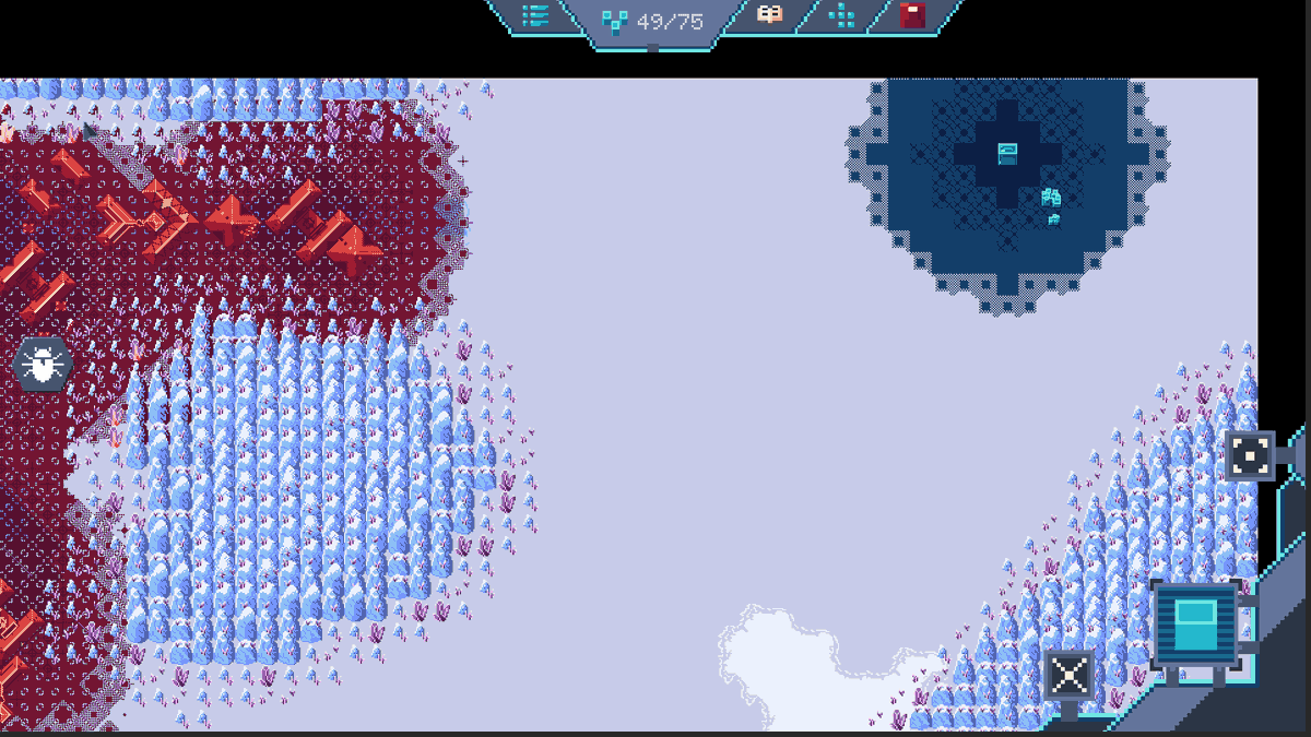 _stellarstudio_'s tweet photo. It must be freezing in this biome!

#rts #strategygame #strategy #pixelart #retro #unity #indiedev #gaming https://t.co/7TmTZbTWh4