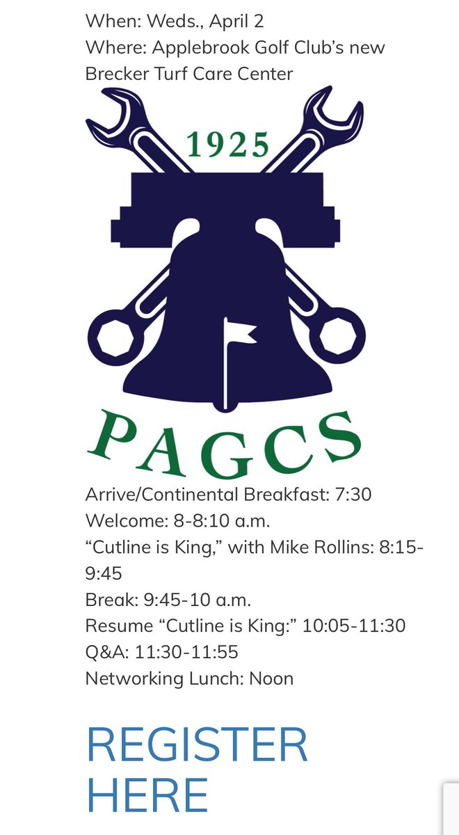 CEUs for all! Join us next week: pagcs.org/event/equipmen…