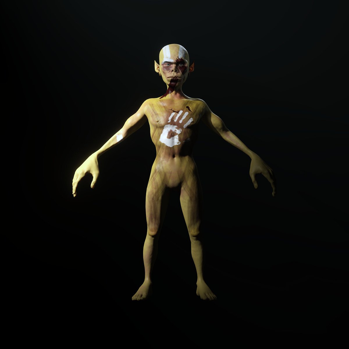 BloodNexusStd's tweet photo. Sly the Goblin: Game-Ready Character Model for RPGs &amp; Fantasy Games #BloodNexusStudio https://t.co/OVXKwxmTPo