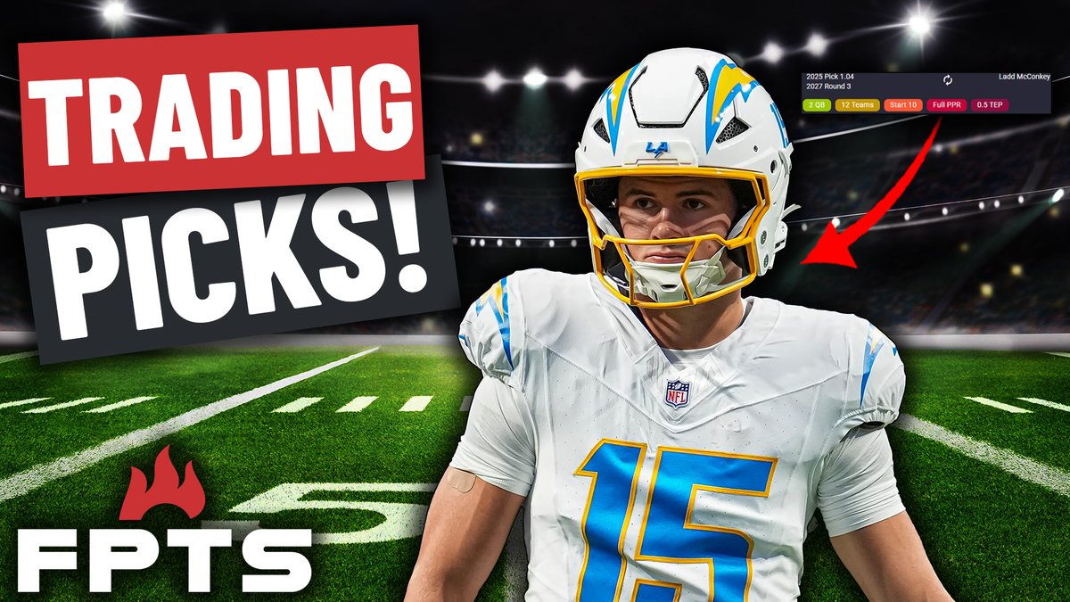 Thomas Tipple (@elnostrathomas) on Twitter photo Rookie drafts are getting closer, so <a href="/DynastyPts/">Dynasty Points Fantasy Football Podcast</a> thinks it is time to leverage those picks for your dynasty teams.
- Is it viable?
- What do those tiers look like?
- Testing our takes LIVE with no prep on recent trades from <a href="/DynastyDaddyFF/">Dynasty Daddy</a>
⬇️⬇️ 9:40 ET
youtube.com/live/sUCcnbOvL… Rookie drafts are getting closer, so <a href="/DynastyPts/">Dynasty Points Fantasy Football Podcast</a> thinks it is time to leverage those picks for your dynasty teams.
- Is it viable?
- What do those tiers look like?
- Testing our takes LIVE with no prep on recent trades from <a href="/DynastyDaddyFF/">Dynasty Daddy</a>
⬇️⬇️ 9:40 ET
youtube.com/live/sUCcnbOvL…