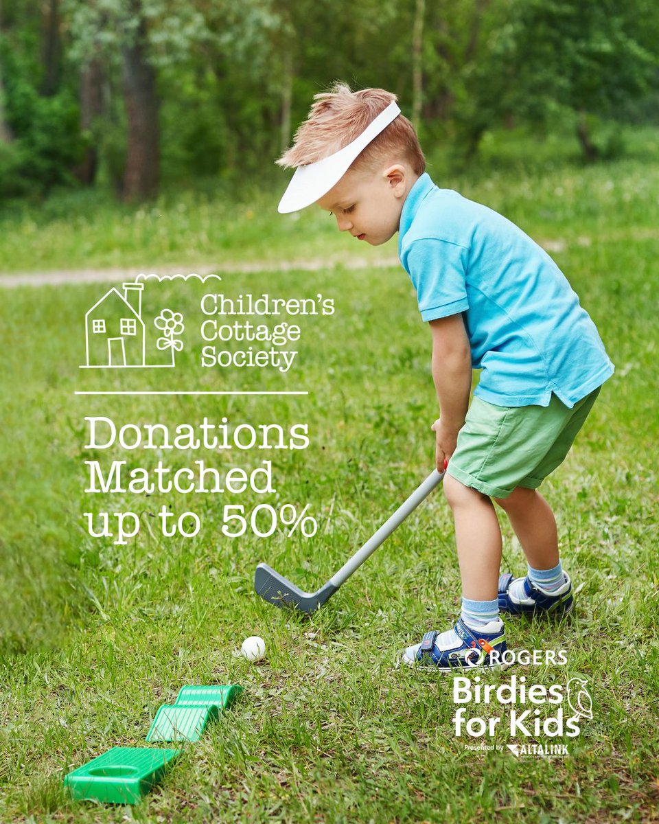 The annual <a href="/rogersclassic/">Rogers Charity Classic</a> tournament is back! This event is more than golf – it's about helping kids through the Rogers Birdies for Kids program presented by <a href="/AltaLink/">AltaLink</a>! When you donate through this link, it will be matched up to 50%: rogerscharityclassic.com/childrenscotta… #RogersCharityClassic