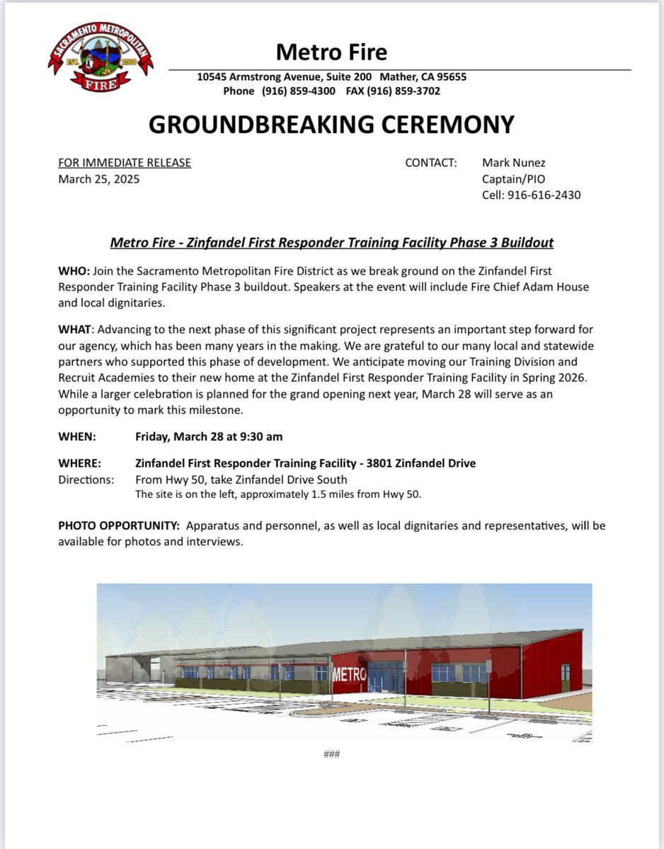 Zinfandel Groundbreaking Advisory