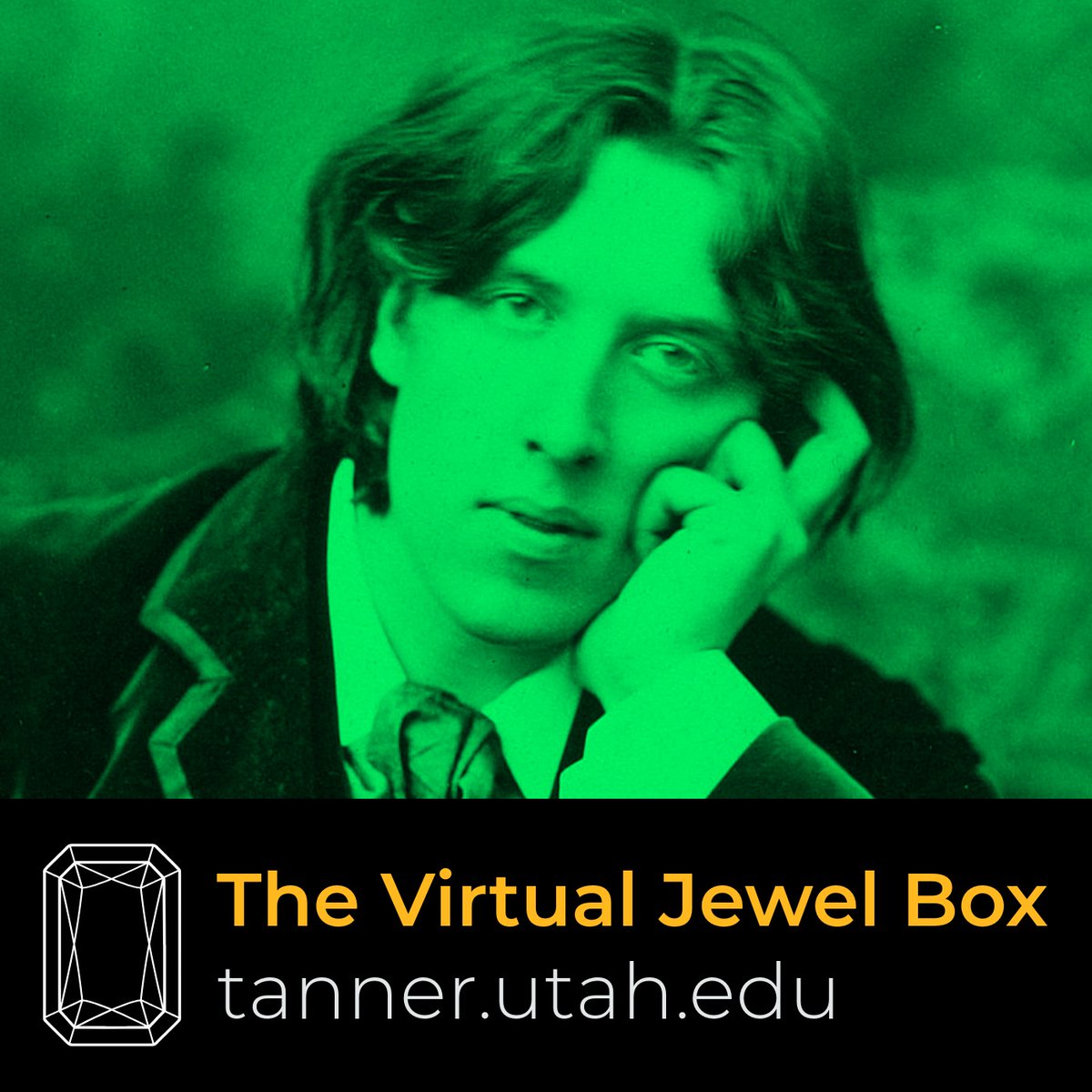 Check out the Virtual Jewel Box, the podcast from the THC 🤌🎙️📚 This week we have a discussion about  Oscar Wilde and his time in Utah! 

Guest: rrhoffman.com 

#irishliterature #utahhumanities #utahpodcasting #virtualjewelbox

@uofuhumanities <a href="/arrcarson/">arrcarson</a>