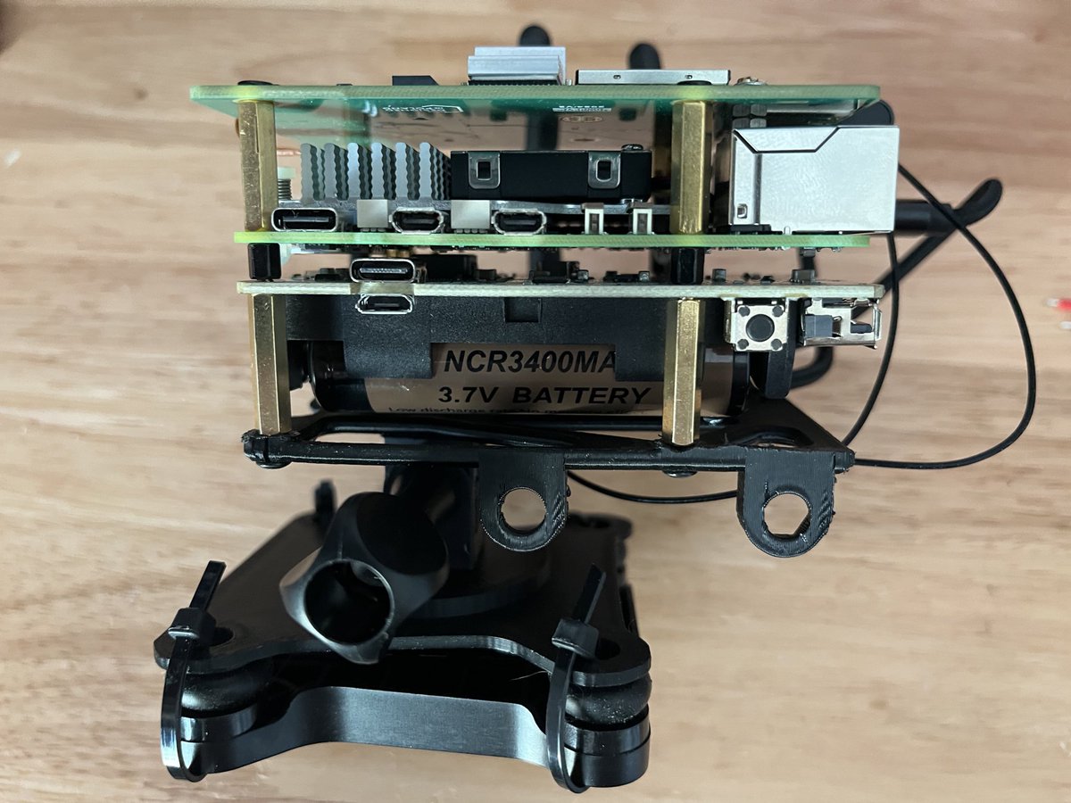 The <a href="/Raspberry_Pi/">Raspberry Pi</a> and Epiq radio equipped Drone EW SDR payload now runs on its own power supply! I'm reattaching it to the Typhoon H and keeping my fingers crossed for perfect weight balance. Onward with DragonSDRone testing! <a href="/K9DefenseTech/">Canine Defense Technologies</a> @Staticnlne