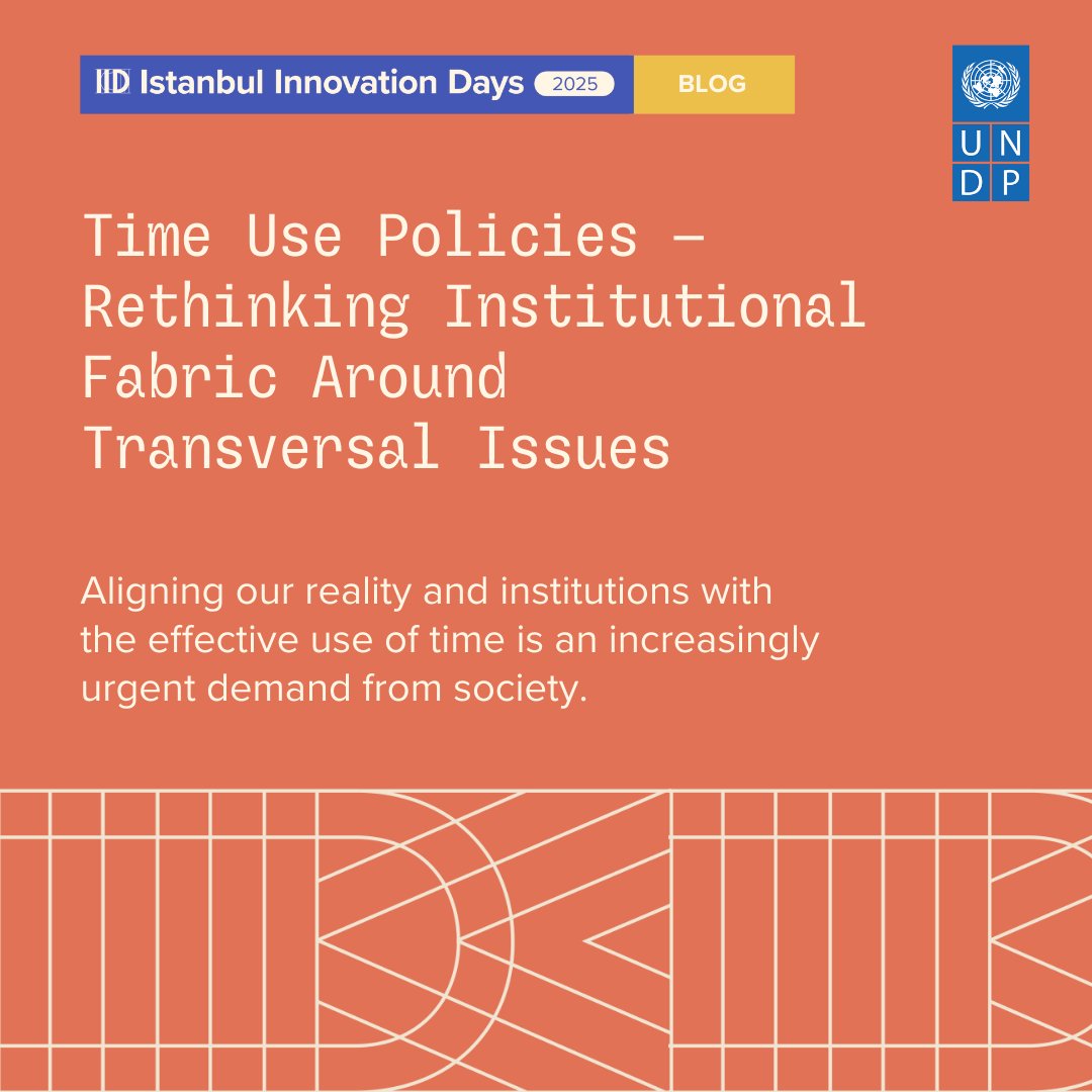 Time is precious. With an increasingly busy world, our time can be used or even misused, which can lead to time inequality?

Cities are hiring time-use officers to rethink society's agency over time as a driver of productivity &amp; well-being. #IID2025

bit.ly/4l1xewQ