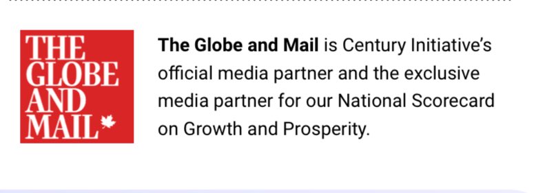 RealAndyLeeShow's tweet image. The Globe is the Century Initiative’s official media partner. It is run by Mark Carney’s advisor, Mark Wiseman, and is partially funded by Power Corporation - run by Carney’s top donors who also lead the Canada China Business Council.

Foreign interference is alive and well.