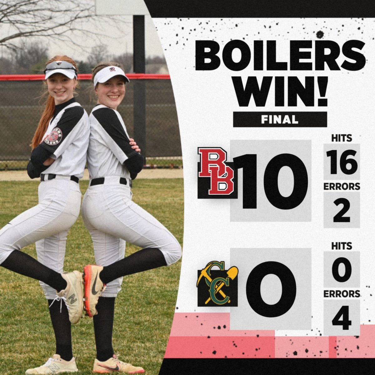 BBCHS Softball (@bbchssball) on Twitter photo Behind a <a href="/lydiahammond07/">Lydia Hammond</a> NoNo and a 3-3 day at the plate, your Boilers blank the Coalers and move to 3-0! <a href="/PusateriBella/">Bella Pusateri 2025 (#3)</a> & <a href="/_shannon21/">Shannon Lee</a> went 3-4 at the plate, while <a href="/livwoolman/">Olivia Woolman</a> collected multiple hits as well. <a href="/HSuttyn24/">Suttyn Hop</a> & <a href="/twoods2304/">Tristin Woods</a> had multi RBI days! <a href="/ica_softball/">ICA Softball</a> <a href="/TDJsports/">Daily Journal Sports</a> Behind a <a href="/lydiahammond07/">Lydia Hammond</a> NoNo and a 3-3 day at the plate, your Boilers blank the Coalers and move to 3-0! <a href="/PusateriBella/">Bella Pusateri 2025 (#3)</a> & <a href="/_shannon21/">Shannon Lee</a> went 3-4 at the plate, while <a href="/livwoolman/">Olivia Woolman</a> collected multiple hits as well. <a href="/HSuttyn24/">Suttyn Hop</a> & <a href="/twoods2304/">Tristin Woods</a> had multi RBI days! <a href="/ica_softball/">ICA Softball</a> <a href="/TDJsports/">Daily Journal Sports</a>