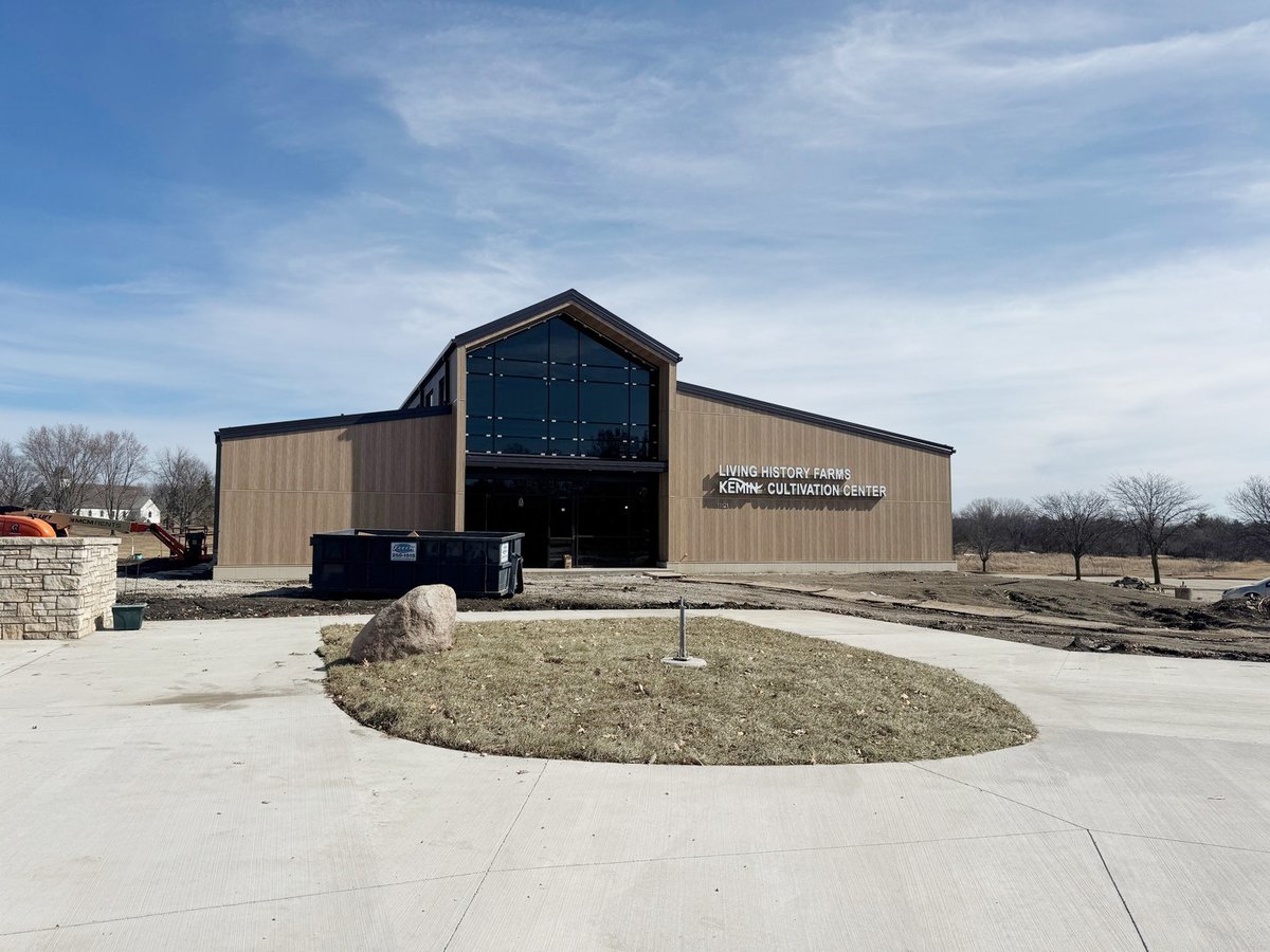 From an architectural rendering to the construction site! The Living History Farms Cultivation Center is coming to life, blending history with innovation. 🌾✨

#FEHDesign #LivingHistoryFarms #UnderConstruction #CommunityDesign