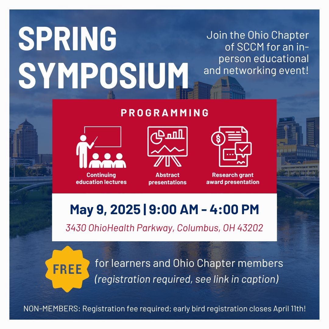 We can't wait to see everyone at our Spring symposium this May 9th. Register today using this link: forms.gle/pGJtc9SBgD3epE…