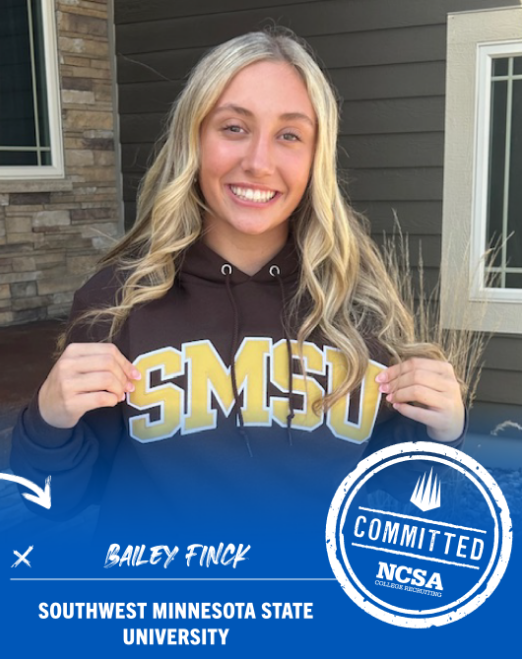 NCSA_Softball's tweet photo. 🚨🚨🚨🚨 Congrats to @bailey_finck08  on here commitment to play at Southwest Minnesota State University! @SMSUSoftball @coachbbouman #NCSASoftball https://t.co/MCQwUlO9aE