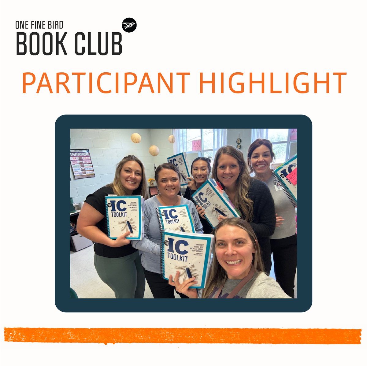 CoachingPD's tweet photo. 📚#OFBbookclub Insights:
📙The Definitive Guide- the #PartnershipPrinciples resonated with participants.
📘The IC Toolkit- how to make #autonomy a bigger part of our work with #teachers.
📗#Dialogue structures that they plan to try in their schools.
https://t.co/e5zR4svuF9 https://t.co/cErFLax8tI