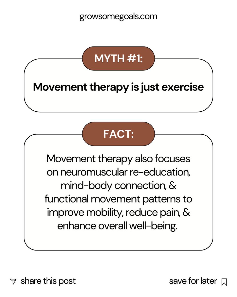 WCSFCenter's tweet image. We're setting the record straight! #Movementtherapy #myths and the facts that debunk them!⁠
⁠
• Join our movement therapy #membership! Terms apply!

Call today at 310-327-1325

#Wellness #MonthlyMembership #Health #Movement #WCSFCenter #CarsonCA