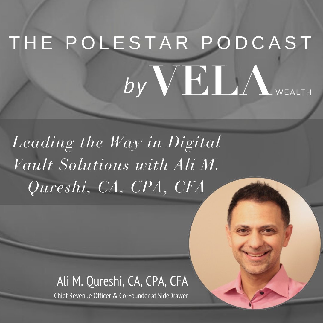 Tune into the latest episode of the Podcast where the founder of SideDrawer, Ali M. Qureshi expands on his entrepreneurial journey, exploring the challenges and successes of building a startup that revolutionizes digital document management. 
velawealth.com/34-leading-the…