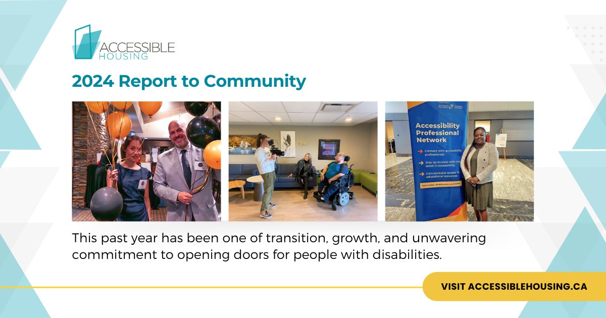 We're excited to share Accessible Housing’s 2024 Annual Report! Highlights include supporting 160 individuals and 90 transitions from homelessness. Read more: accessiblehousing.ca/about #AccessibleHousing #ImpactReport2024 #BarrierFreeYYC #50YearsOfImpact
