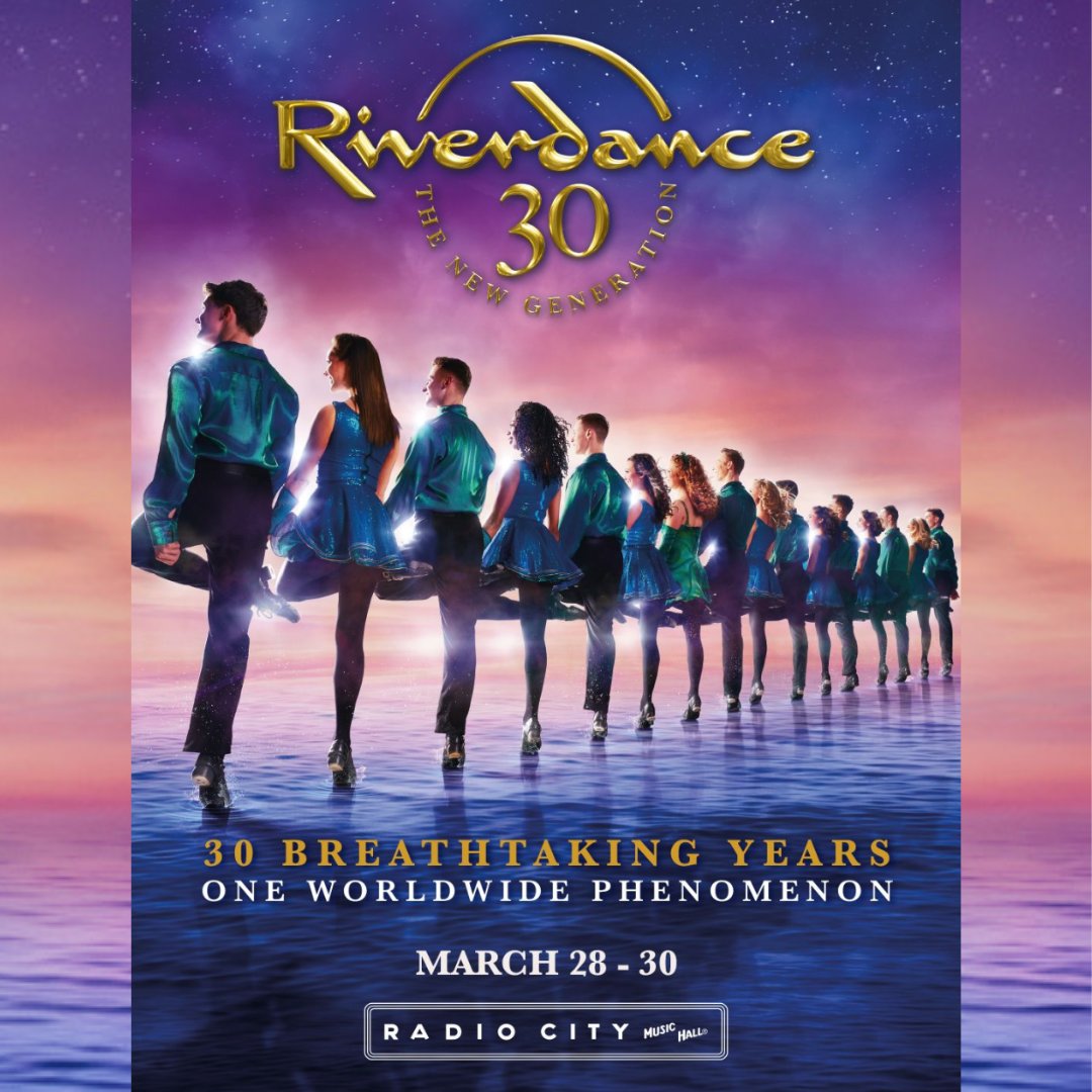 The IBO New York (@irishbusinessny) on Twitter photo Back in NYC for the first time since COVID, <a href="/Riverdance/">Riverdance</a> celebrates its 30th anniversary with 5 performances at <a href="/RadioCity/">Radio City</a> this weekend! Traditional Irish dance at one of NY's most iconic landmarks? News worth sharing with our community! Tickets: shorturl.at/PJln7 Back in NYC for the first time since COVID, <a href="/Riverdance/">Riverdance</a> celebrates its 30th anniversary with 5 performances at <a href="/RadioCity/">Radio City</a> this weekend! Traditional Irish dance at one of NY's most iconic landmarks? News worth sharing with our community! Tickets: shorturl.at/PJln7
