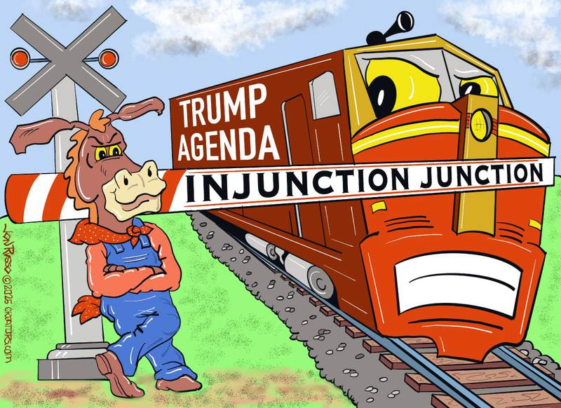 BrotherJim3's tweet image. #Trump will blow through these #injunctions, legally.