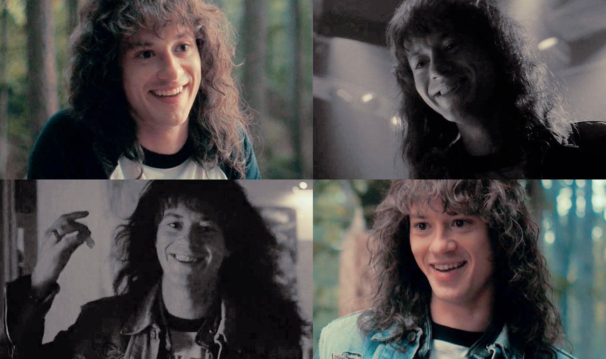 eddieframes's tweet image. ˗ˋˏ♡ a thread of eddie smiles to heal your soul ♡ˎˊ˗