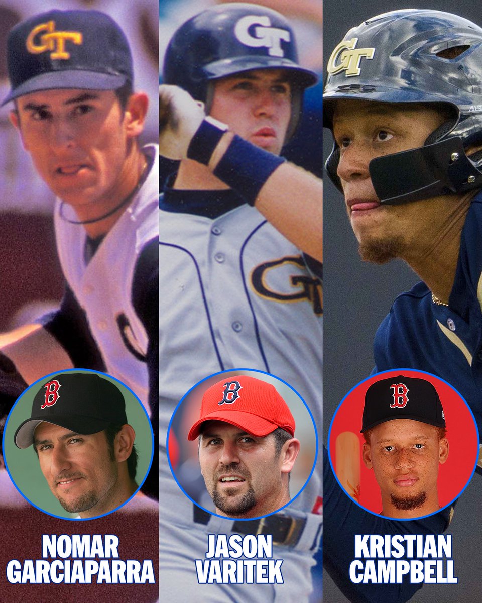The <a href="/GTBaseball/">Georgia Tech Baseball</a> to Red Sox pipeline is strong 💪 

(📸 : <a href="/GTBaseball/">Georgia Tech Baseball</a>)