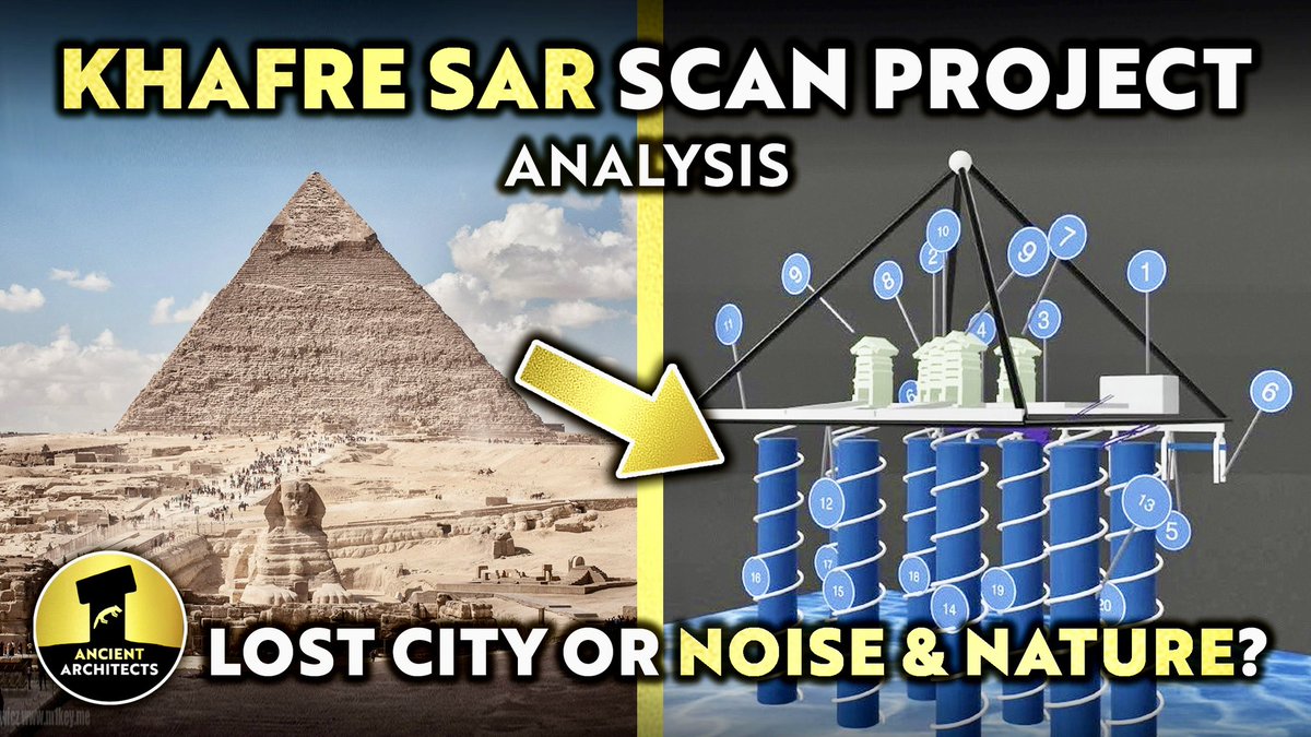 **NEW VIDEO** Khafre Pyramid SAR Scan ANALYSIS: LOST CITY or FAKE NEWS? Watch now and please subscribe: youtu.be/hh9sDs05s3c