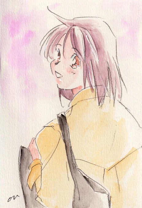 おはようございます。今朝は雑務で過去絵