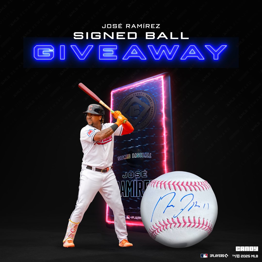 ⚾️SIGNED BALL GIVEAWAY⚾️

<a href="/CandyDigital/">Candy</a>'s mission is to bridge the gap between digital and physical collecting 🤝

Fans who collect my free #CandyAmbassadorPass will be entered to win my signed ball!

ENTER NOW 👉 go.candy.io/WinMySignedBall