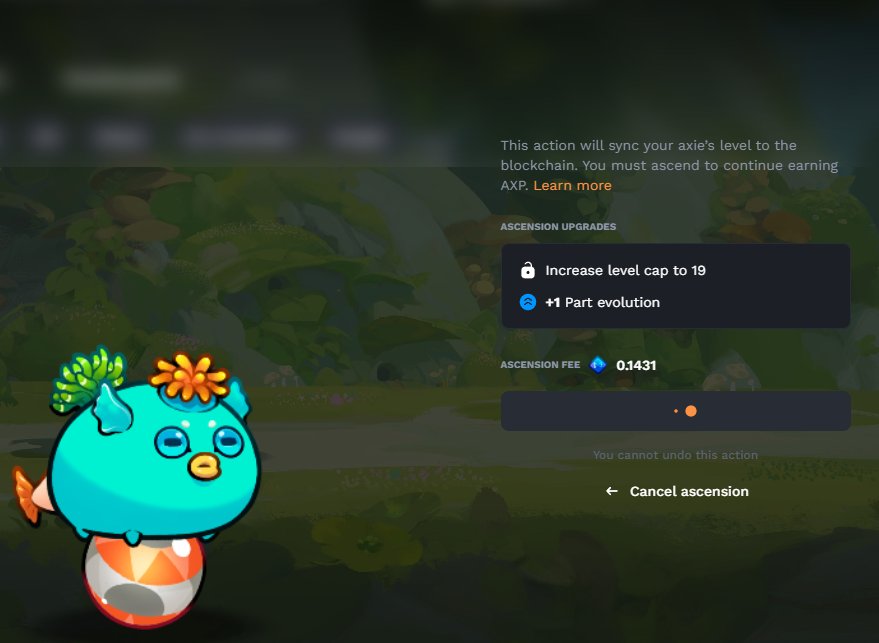 BitLu (@bitprawn) on Twitter photo Second ever <a href="/AxieInfinity/">Axie Infinity</a> ascension. Trying to get some progress for the new MMO.
TBH I don't know what am doing 😂😂
#Ronin $Ron $AXS #Web3Gaming Second ever <a href="/AxieInfinity/">Axie Infinity</a> ascension. Trying to get some progress for the new MMO.
TBH I don't know what am doing 😂😂
#Ronin $Ron $AXS #Web3Gaming