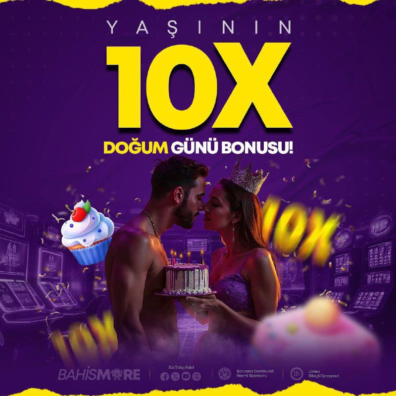 🔔 BAHİSMORE İLE YAŞINA 🍌🍌🍌

🎄 BAHİSMORE  DOĞUM GÜNÜNÜ KUTLUYOR VE YAŞININ 10 KATI BONUS HEDİYE EDİYOR 🎄

🎄 BAHİSMORE 'DA DOĞUM GÜNÜ BONUSUNU ALMAYI UNUTMA ❤️

⭐️ BAHİSMORE İLE DAHA ÇOK !

🟡 GÜNLÜK SINIRSIZ ÇEKİM İMKANI!

✅ GÜNCEL GİRİŞ (cutt.ly/Moregirisss)