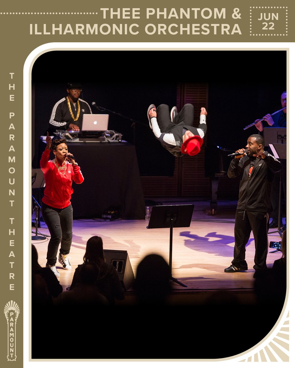 Paramount Theatre (@paramountaustin) on Twitter photo 🎻 JUST ANNOUNCED: Thee Phantom & The Illharmonic Orchestra <a href="/TheePhantom5000/">Thee Phantom</a> bring their electrifying fusion of Hip-Hop and orchestral sound the Paramount on June 22nd!
🎫 On sale Friday, March 28th: bit.ly/4kVLgjz 🎻 JUST ANNOUNCED: Thee Phantom & The Illharmonic Orchestra <a href="/TheePhantom5000/">Thee Phantom</a> bring their electrifying fusion of Hip-Hop and orchestral sound the Paramount on June 22nd!
🎫 On sale Friday, March 28th: bit.ly/4kVLgjz