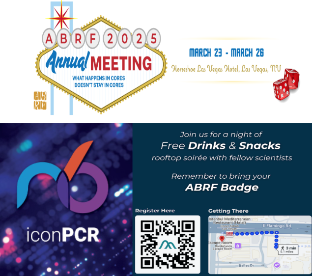 n6 (@n6_iconpcr) on Twitter photo Don't forget to join #n6 for our Scientific Social Mixer today, March 25th 6-9p, at the Ole Red (rooftop) in beautiful Las Vegas! Details below, scan the QR code for drinks and good times on us!
#ABRF #n6 #n6tec #iconPCR #icon #ABRF25 #AutoNorm Don't forget to join #n6 for our Scientific Social Mixer today, March 25th 6-9p, at the Ole Red (rooftop) in beautiful Las Vegas! Details below, scan the QR code for drinks and good times on us!
#ABRF #n6 #n6tec #iconPCR #icon #ABRF25 #AutoNorm