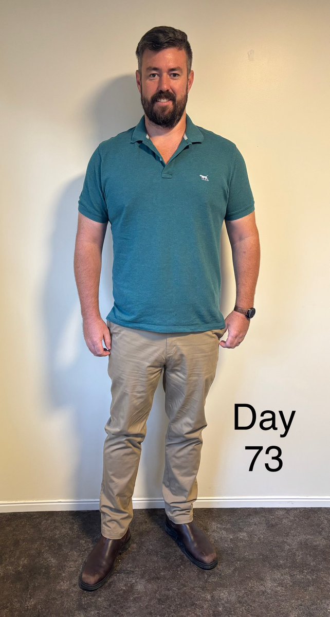 10 weeks &amp; 26kg (57lb) down!

What a difference 73 days can make! I used to think I was happy &amp; having a good time, eating what I want. When I realised I was miserable &amp; self-conscious, I decided to focus on what I can control: What I put in my mouth &amp; how often I move my body.