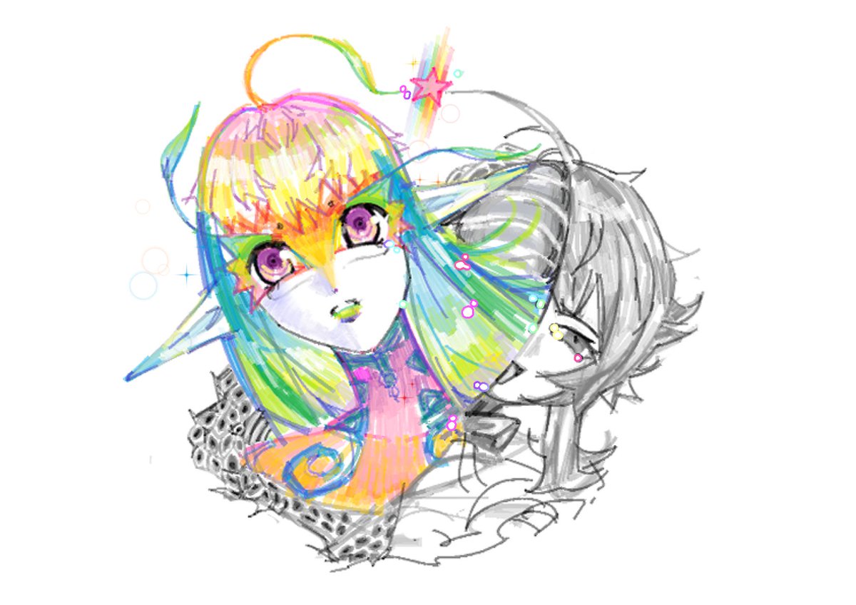 comm sketch that I liked :-3