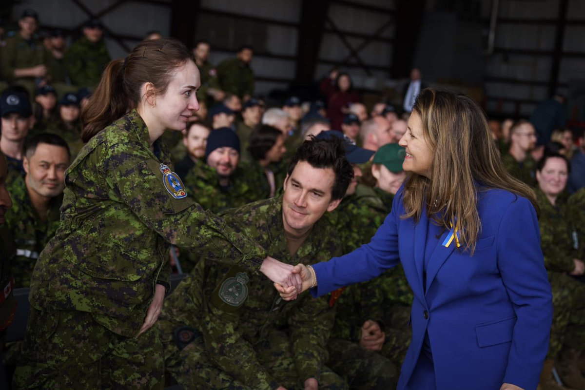 Chrystia Freeland tweet media