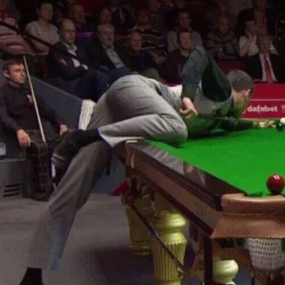 Now I understand why my granny, until her very last days, spent all her time watching billiards on TV. She no longer remembered her son's name or who I was, but she could tell the biographies of all these guys for hours...