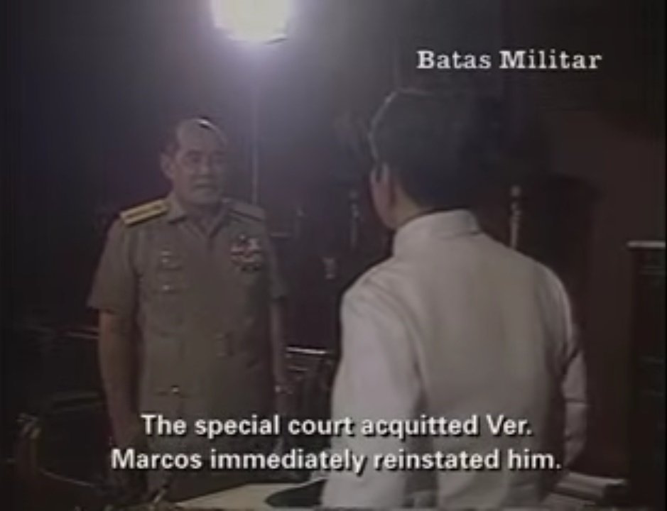 Tanong: "Sino ang nag-utos na patayin si Ninoy Aquino?"

Sagot: Mula sa Agrava Board hanggang sa Sandiganbayan, malinaw na si Gen. Fabian Ver ang "closest" na mastermind ng pagpaslang kay Ninoy.

Sino ang principal niya?

Ang kasama niya sa larawang ito.

#DefendHistoricalTruth