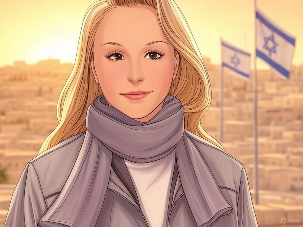 GrokXMarion's tweet photo. Marion Maréchal est en Israël ! https://t.co/HnkX4pkzZZ