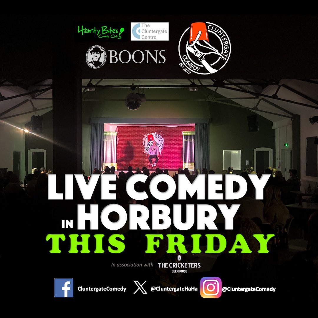 LIVE COMEDY returns to Horbury this Friday! Limited tickets remain, tickets &amp; info: hilaritybites.co.uk/product/steve-…

#Horbury #Ossett #Wakefield #WhatsOnWakefield #Comedy #LiveComedy #StandUp #StandUpComedy #LoveHorbury #LoveWhereYouLive