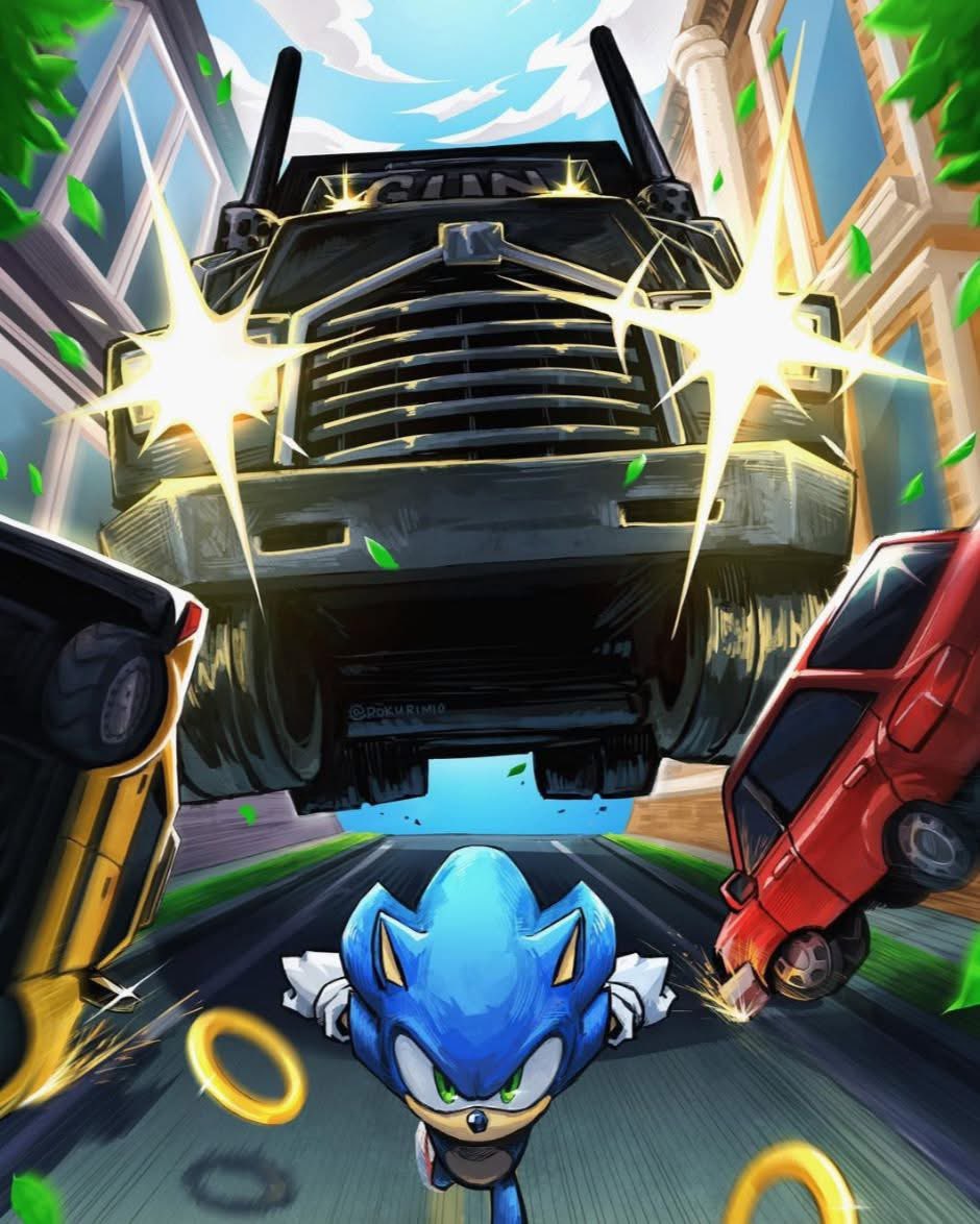 leecocker's tweet image. City Escape
Cool Art by: Pokurimio
#SonicTheHedgehog #SEGA #SonicAdventure2 #SEGADreamcast