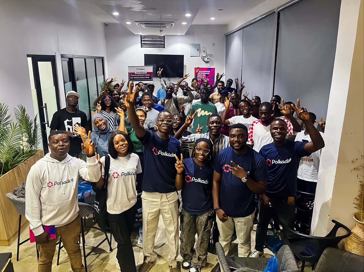 Had an amazing time speaking at the Polkadot Kaduna Meetup! 

It was a great session discussing Polkadot, Encointer, and how PayNuq is leveraging blockchain to empower communities. 

Exciting conversations, new connections, and shared knowledge. 
#Polkadot #web3meetup