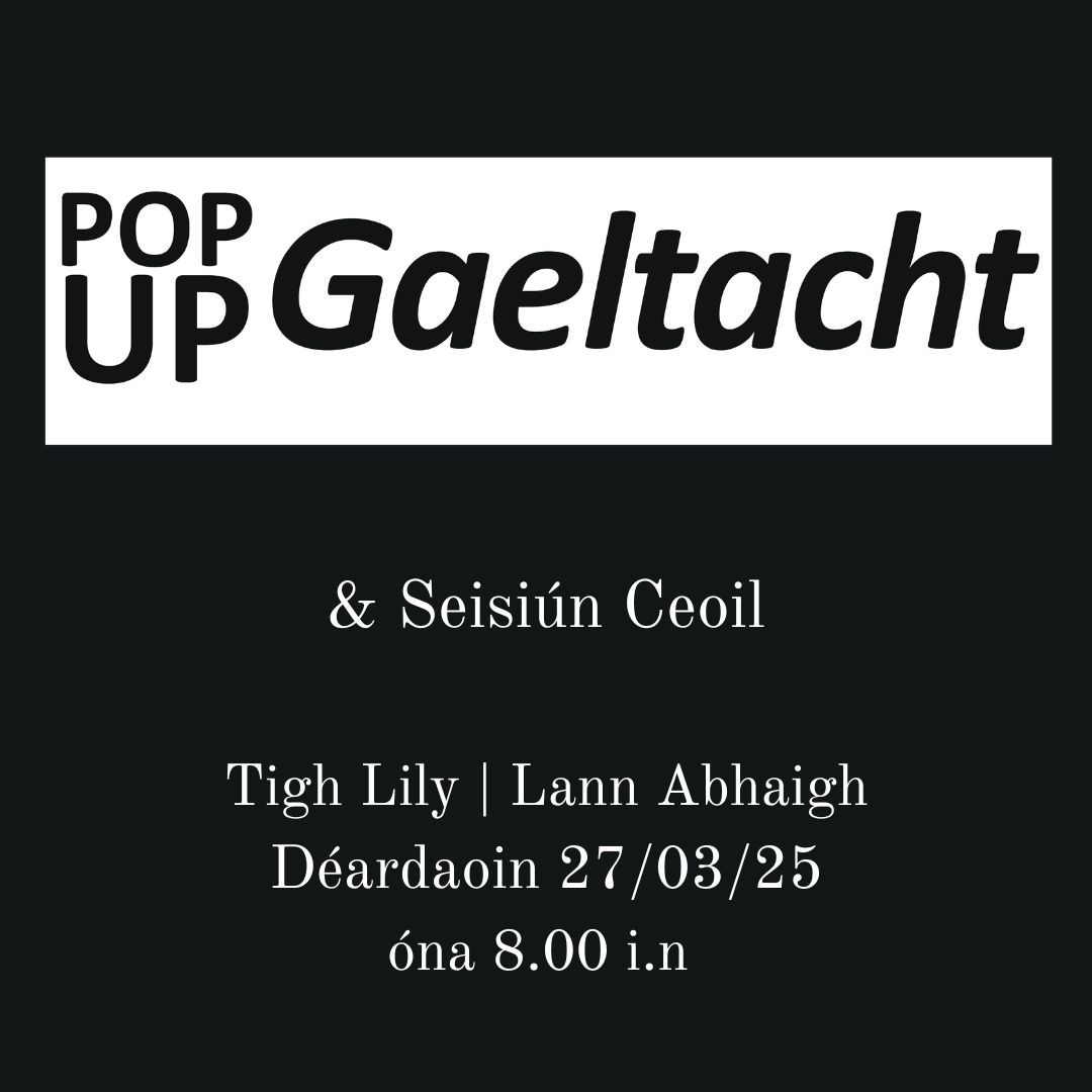 An Déardaoin beag seo/this Thursday - Bígí linn!👇👇👇 <a href="/popupgael/">Pop Up Gaeltacht</a>