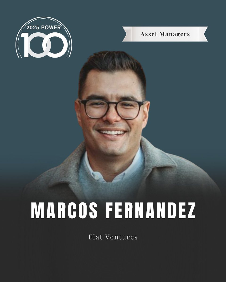 Big congratulations to our partners Marcos Fernandez and Alex Harris for making this year's Power100 list by Blueprint Capital Advisors! 

Thanks for your inspiring contributions to venture capital and our team! 🚀

#FiatVentures #AssetManagement #VentureCapital #Power100