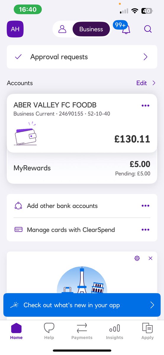 🟠This is the sad reality of how close the Aber Valley FC Foodbank has in the account⚫️We have £190 cash, but as you can see we are struggling, ideally we would like it to shut because of no need for it, but at present it’s the complete opposite with parcels at a high.