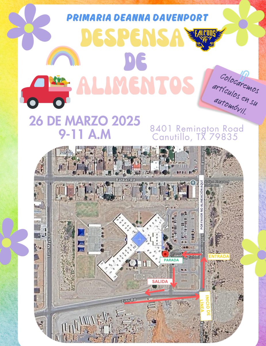 Join us TOMORROW at Deanna Davenport! See flyer for details 🧡💙