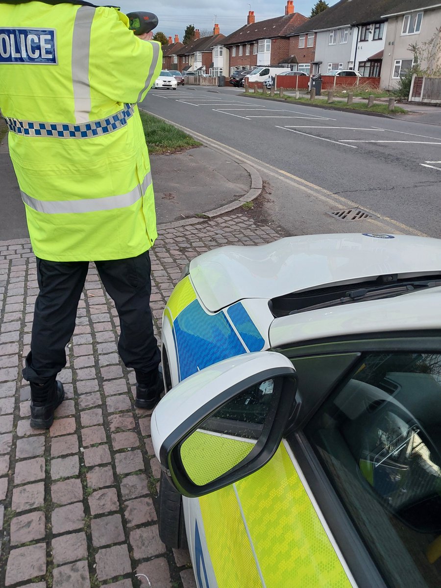 Officers conducted proactive speed checks today on Kitts Green Road to keep our roads safe.

Please be aware of your speed and your surroundings when driving.

#fatalfive #SpeedAwareness
