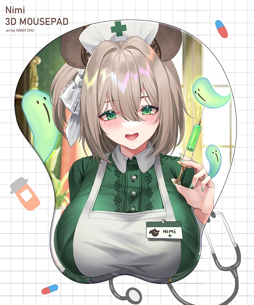 Design for Nimi mousepad is done ! ٩(•̤̀ᵕ•̤́๑)ᵒᵏᵎᵎᵎᵎ
#Nimagery