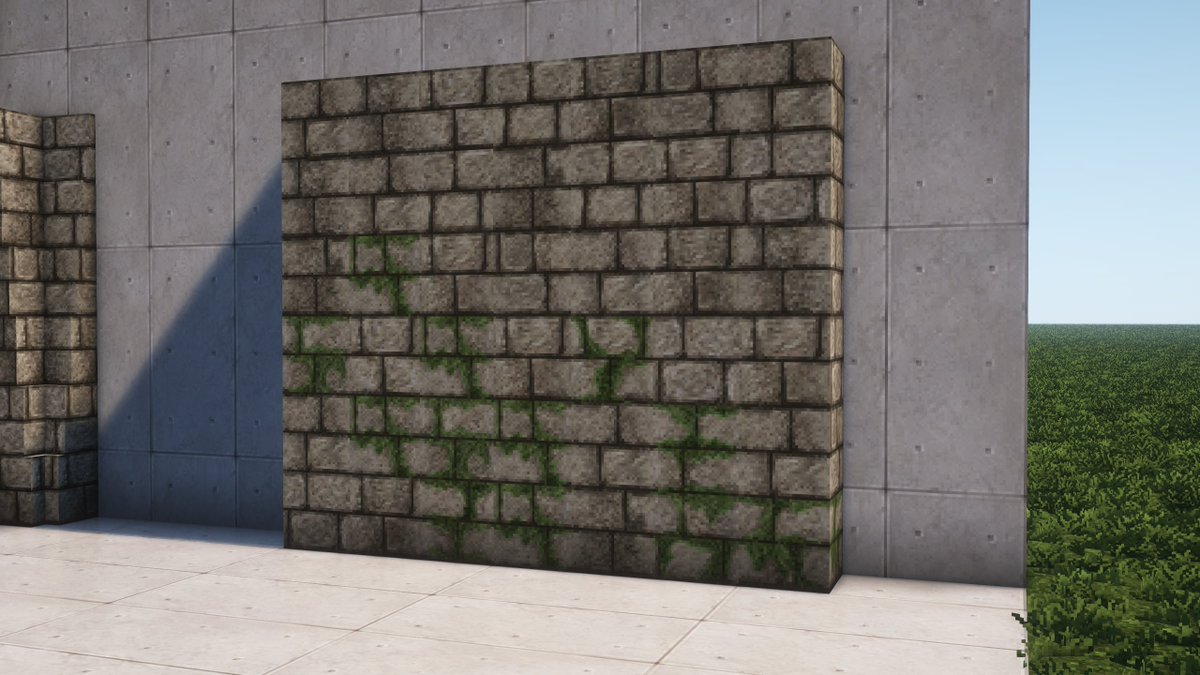 Here's a sneak preview of #BelieveMod new Stone Bricks and Mossy Stone Bricks!
Be ready for PLENTY more to come with the next update!  
#Minecraft #mod #medieval