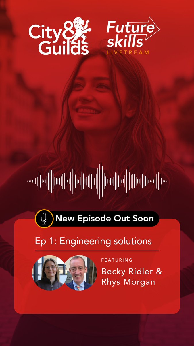 🚨 Going live in 10 mins! 🚨
Join us as we kick off a new season of Future Skills with City &amp; Guilds, diving into the critical skills challenges facing the UK's engineering sector.

📅 Live from 10:00 
🔗 Tune in live: lnkd.in/egzcA9w8

See you there!
