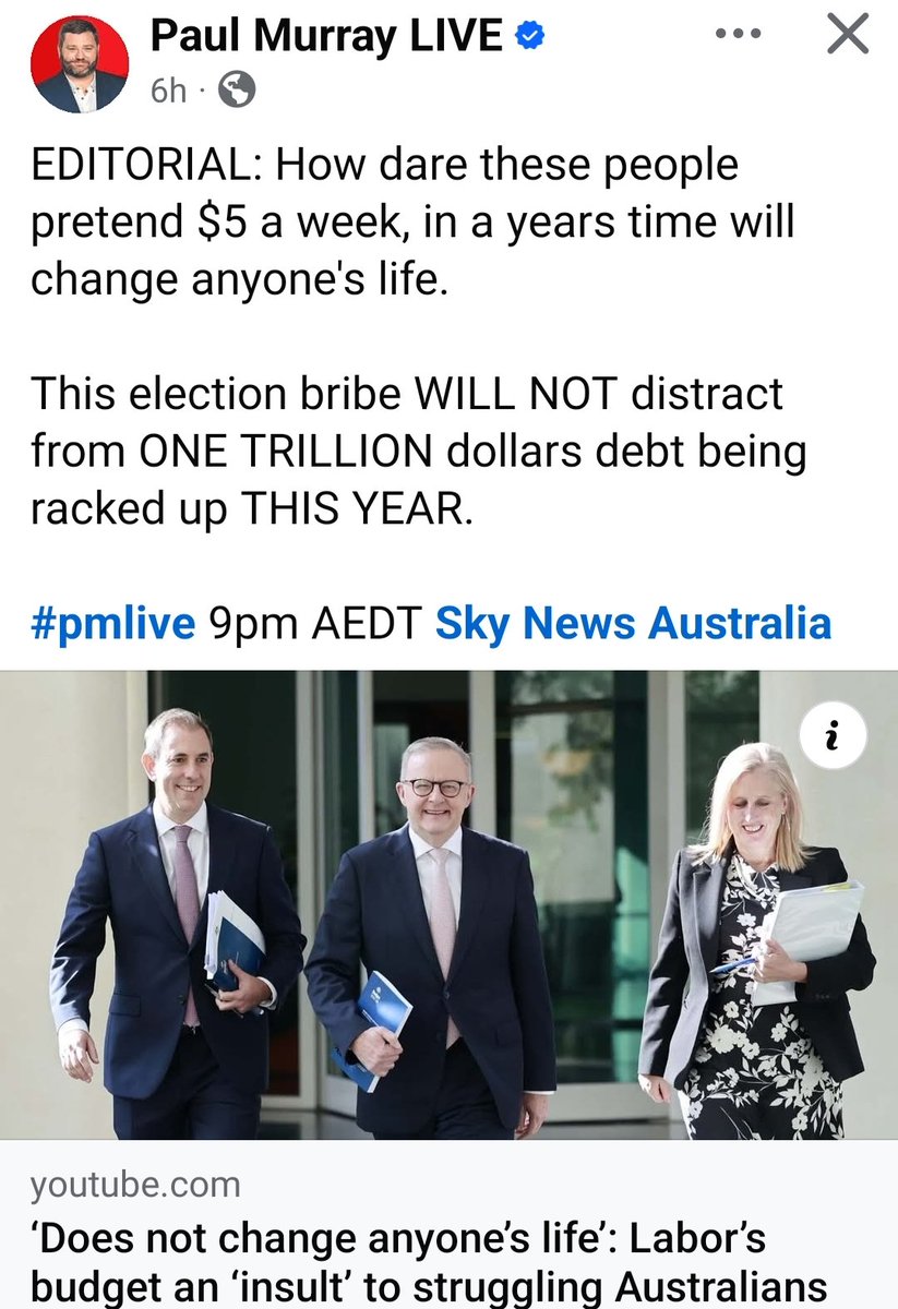 RealAngryAussie's tweet image. Pretty hard to disagree with @SkyNewsAust  #paulMurray  it&apos;s a huge FAIL #grimjim @JEChalmers  @AlboMP and @SenKatyG