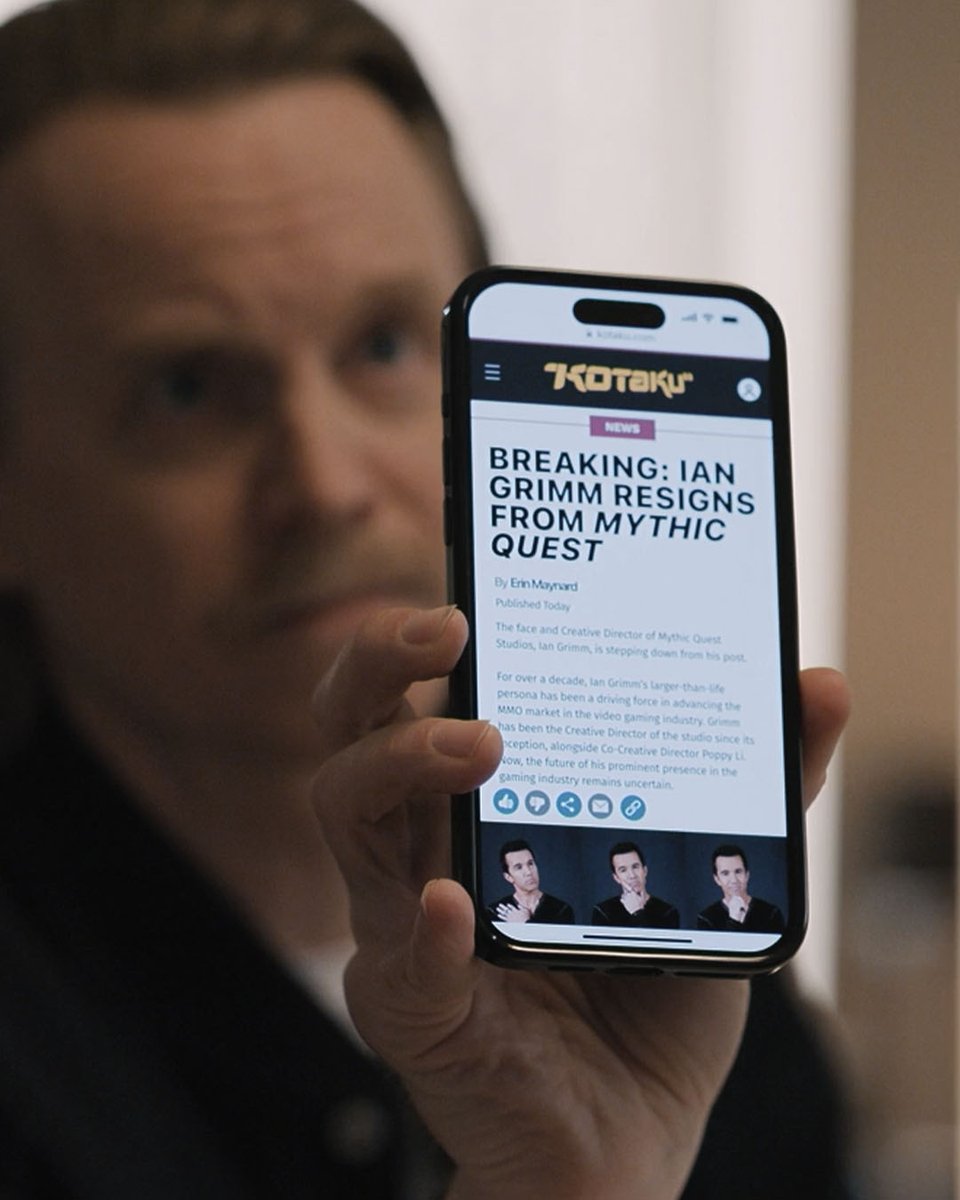 What is Mythic Quest without Ian Grimm?

#MythicQuest Season 4 — Now Streaming