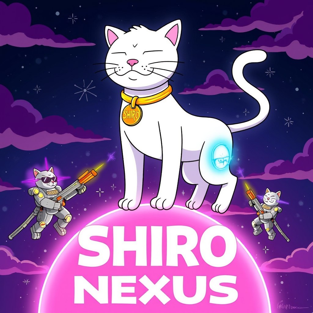 pushandemeshki's tweet image. #task4 
Behold the Shiro Nexus—Shiro Neko’s untamed beast of tech! A neon-charged orb that bends the blockchain to its will, glowing with the fury of a thousand digital suns. This isn’t just a gadget—it’s a revolution!
#SHIROBOUNTYCOMPLETE
@shiro