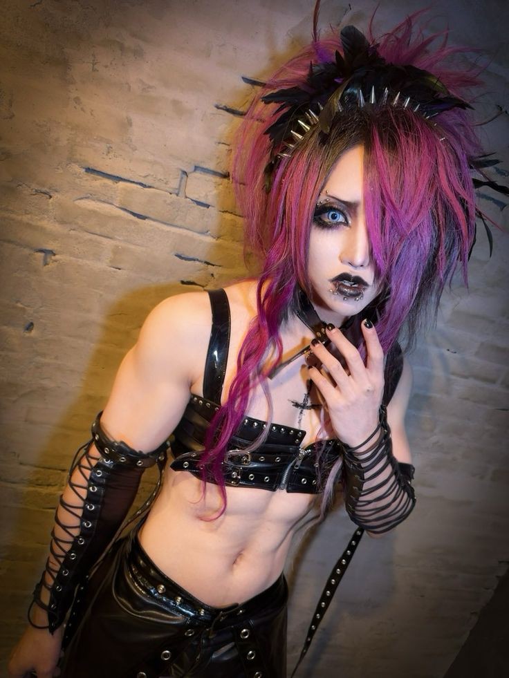 Why is it ALWAYS pink haired bandmen being naked all the time